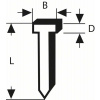 Bosch Klinec, typ 47 1,8 × 1,27 × 23 mm 1000ks 1609200378