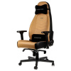 Noblechairs noblechairs ICON Echtleder Gaming Stuhl - cognac/schwarz herné stoličky koňaková; NBL-ICN-RL-CBK