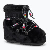 Dámske snehule Moon Boot Icon Low Faux Fur Beads black