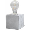 Sollux Lighting Ariz stolová lampa 1x60 W sivá SL.0683
