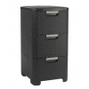 CURVER Zásuvkový regál STYLE 3x14L | hnedá