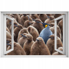 Self -adhézne 3D okno ping 90x60 (Self -adhézne 3D okno ping 90x60)