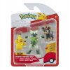 Pokémon 3 bojové figúrky Sada PIKACHU FLORAGATO LITLEO PKW4087