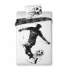 FARO Obliečky Futbalista čiernobiele Bavlna 140x200 70x90