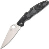 Vega Spyderco C07PBK4 Police 4 Lightweight vreckový nôž 11,2 cm, čierna, FRN