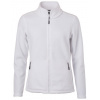 Ladies Fleece Jacket , Black, XS Farba: white, Velkost: S