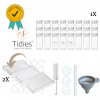 Set - Koreničky Tidies + 2 x iDesign 70034 (55030EU) organizér koreničiek do zásuvky