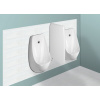 JIKA, Urinál Domino Sensor, automatické splachování, bateriové napájení Varianta: Bílá/s infračerveným sensorem 9 V, Sanela - H8411010004881