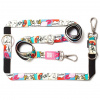 Max&Molly Multi-Leash Missy Pop - odnímateľné vodítko pre psa, zaujímavý vzor, 200cm - M