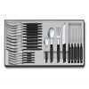 VICTORINOX Súprava príborov 24-dielna, čierna 6.9093.11W.24
