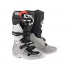 boty TECH 7 S , ALPINESTARS, dětské (černá/stříbrná/bílá/zlatá, vel. 39)