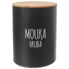 dóza orion black hrubá mouka 13cm