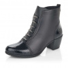 Dámska členková obuv RIEKER Y2162-00 čierna W4 40