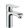 Hansgrohe Metris New - Páková umývadlová batéria 110 s odtokovou súpravou s ťahadlom k beztlakovým ohrievačom vody, chróm 31074000