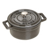 Staub Cocotte Mini hrnec kulatý 10 cm/0,25l šedý 1101018