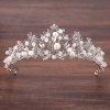 Naishide Jewelry Luxusná korunka - TIÁRA do vlasov PRINCESS CRYSTAL - strieborná Typ: Typ 2