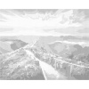 ZUTY Bodkovanie - HORSKÁ KRAJINA S TURISTICKÝM CHODNÍKOM Rámovanie: bez rámu a bez vypnutia plátna, Rozmer: 80x100 cm