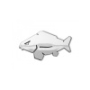 Delphin 3D nálepka CARP Chróm - Chróm