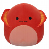 Squishmallows Maskot Plyšák ČERVENÁ JAŠTERICA S VOLÁNIKOM MAXIE 30 cm