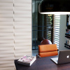 WallArt Nástenné panely 3D Jayden 12 ks GA-WA23 - Biela - 69964-24751