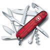 nôž VICTORINOX HUNTSMAN Red Transparent