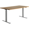 Písací stôl, elektricky výškovo prestaviteľný ,š x h 1600 x 800 mm Topstar