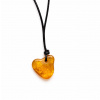 jantario Jantárový amulet na šnúrke medový 330011