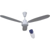 Phaesun CF-RC 12V stropný ventilátor, (Ø) 132 cm, biela, DC167S-52123MB/WH; DC167S-52123MB/WH