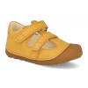 Barefoot dětské sandály Bundgaard - Petit Summer Mustard žluté