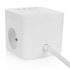 Huslog prodlužovací kabel 3x zásuvka + 4x USB, bílý