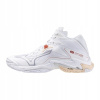 MIZUNO WAVE LIGHTNING Z8 MID (43) Dámske topánky Biela