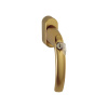 Okenná kľučka Hoppe Atlanta secustic uzamykateľná 100Nm F4 bronz 7/32-42mm, M5x45/50, 90°