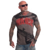 Yakuza tričko pánske Care Allover Regular TSB 27008 dark gull gray Veľkosť: L, Farba: šedá