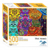 Brain Tree Puzzle Kmeňové zvieratá 500 dielov