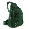 Tmavozelený dámsky batoh cez telo Vespera