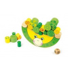 Small Foot Drevená motorická hra balansujúca žaba