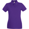 Fruit of the Loom Polokošile Lady-Fit Premium Polo, krátký rukáv, dámská COT16303035000-purple XS Purpurová