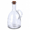 Fľaša sklo+zátka korok ocot/olej 0,5 l