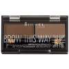 Rimmel Brow This Way set na obočie 3 Dark Brown 1,1 g