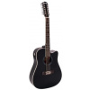 Dimavery DR-612 Western gitara 12-strunová, čierna