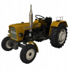 CUKROWY TLAČ Jedlý obrázok na tortu TRAKTOR URSUS C330 30-tka + POSTAVY TEXT 2