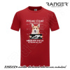 Tričko RANGER® - motív PEMBROKE WELSH CORGI XL Červená