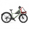 Detský mestský bicykel Woom Now 5 farba Moss Green/Formula Red
