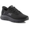 Skechers Bežecká a trailová obuv Slip-Ins Go Walk Flex - Hands Up 216324-BBK Black Čierna