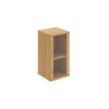 Policová skriňa Strong, P, horná, 40x76,8x40 cm, dub/dub - 1 kus - 1 KS - 1 - - 60 mesiacov - pravá - nadstavba - Hobis - 1x sklenené - Strong - 40 cm - 76.8 cm - 40 cm - dub - 19.56 kilogramu HOBIS