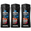 Axe Sprchovací kúpeľ Skateboard&Roses 3x400ml Axe