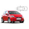Slnečné clony na okná - FIAT Punto Evo 3dv. (2009-) - Komplet sada