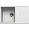 Kuchyňský dřez Elleci Unico 300 Bianco titano G68 943DRLGU30068