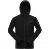 Alpine Pro Lanc Pánska softshell bunda MJCA594 čierna S