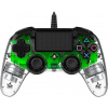 Gamepad Nacon Wired Compact Controller PS4 - priehľadný zelený (3499550360868)